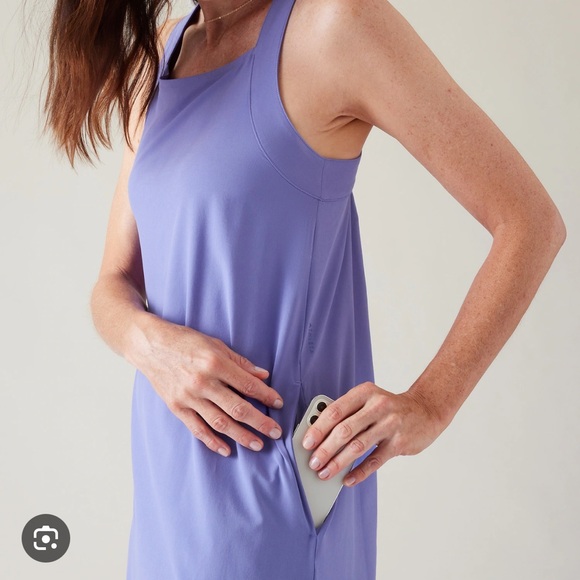 3/$150 NWT Athleta Arrival Dress Purple XS - Picture 4 of 6
